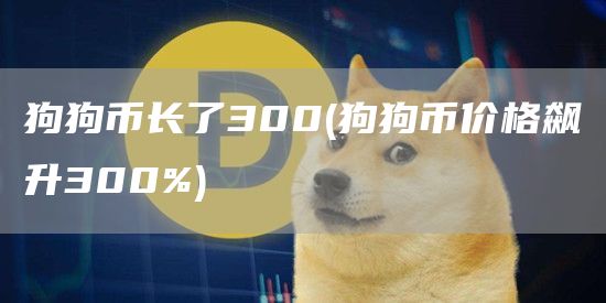 狗狗币长了300 - 狗狗币价格飙升300%